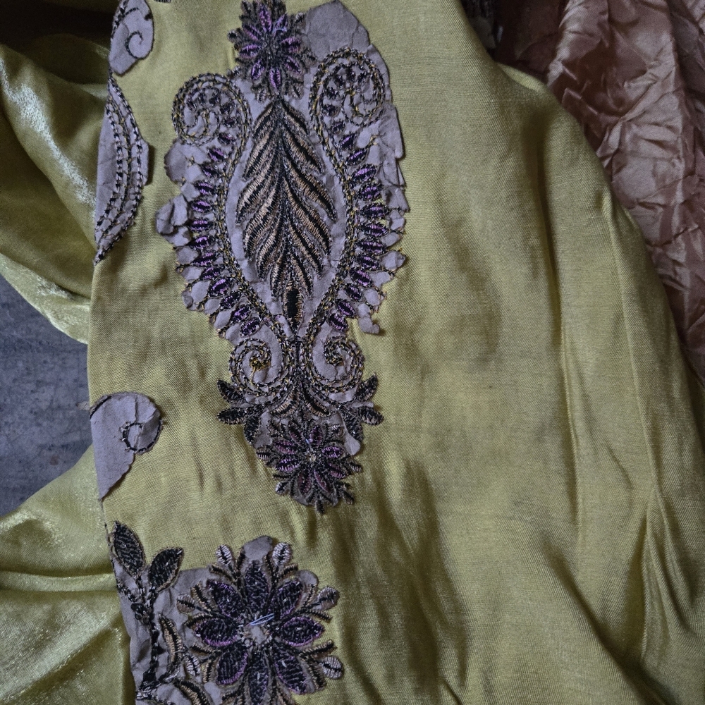 🎈🩷Sale! Bohemian Ethnic Dress Sequins L - Picture 4 of 8